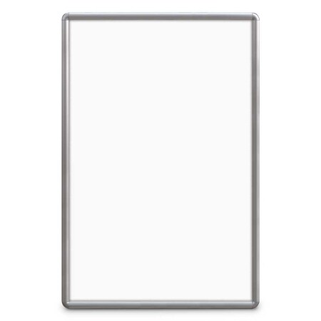 United Visual Products Drop-In Shadowbox, 24"x24", Cherry/Blue Sp UVSB2424-CHERRY-BLSPRU